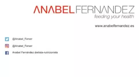 Nutricionista - Anabel Fernández - C. d'Aragó